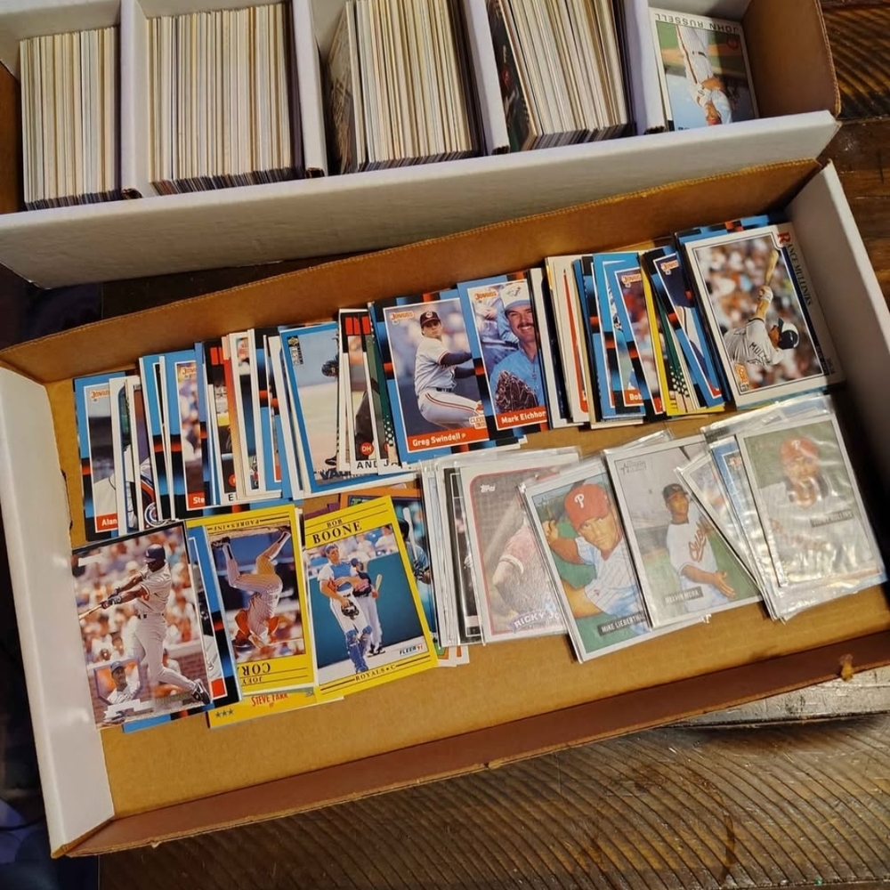 Assorted Baseball Trading Cards Collection